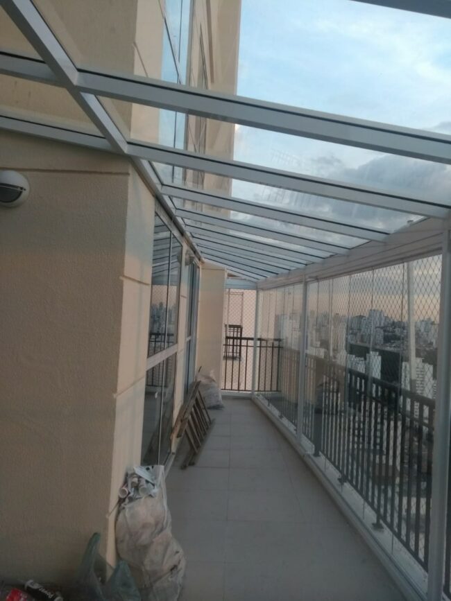 Cobertura com Envidraçamento