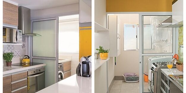 Porta de vidro para a lavanderia: qual escolher?