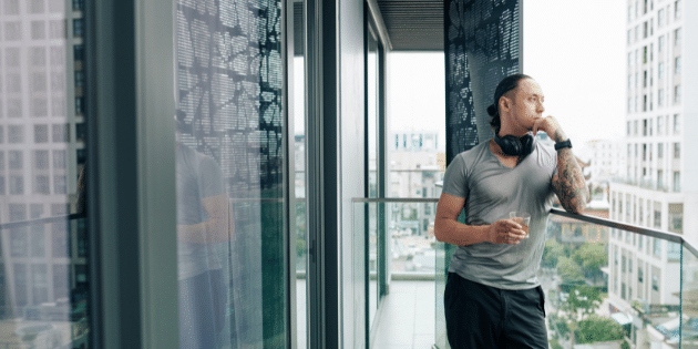 Fechamento de sacada Fechamento de sacada